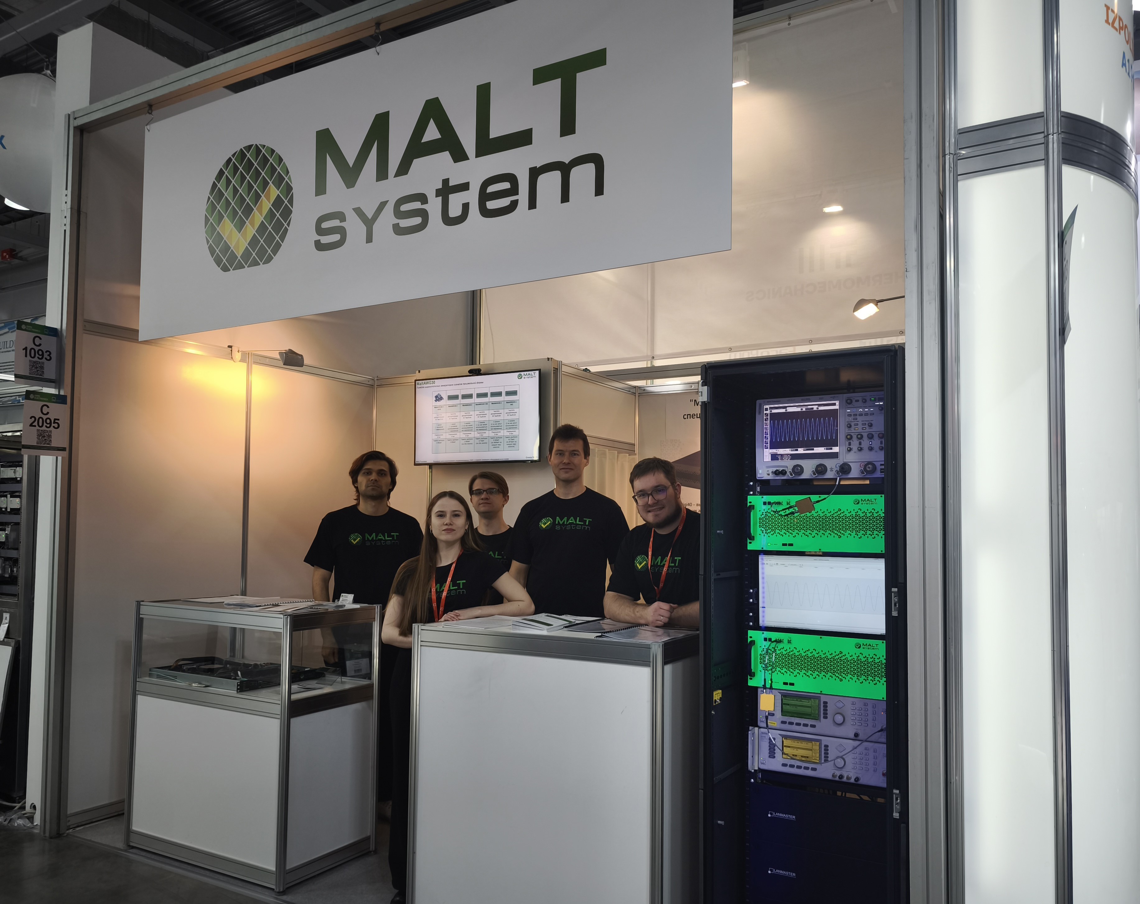 Мальт Систем на ExpoElectronica 2025, первая демонстрация новых приборов состоялась!